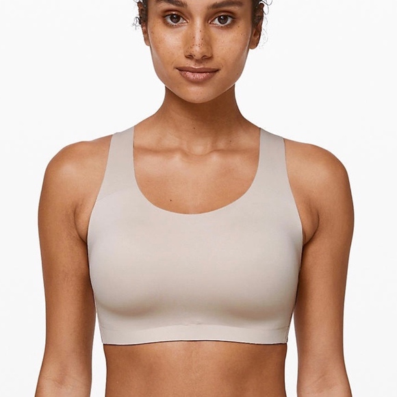 nude color sports bra